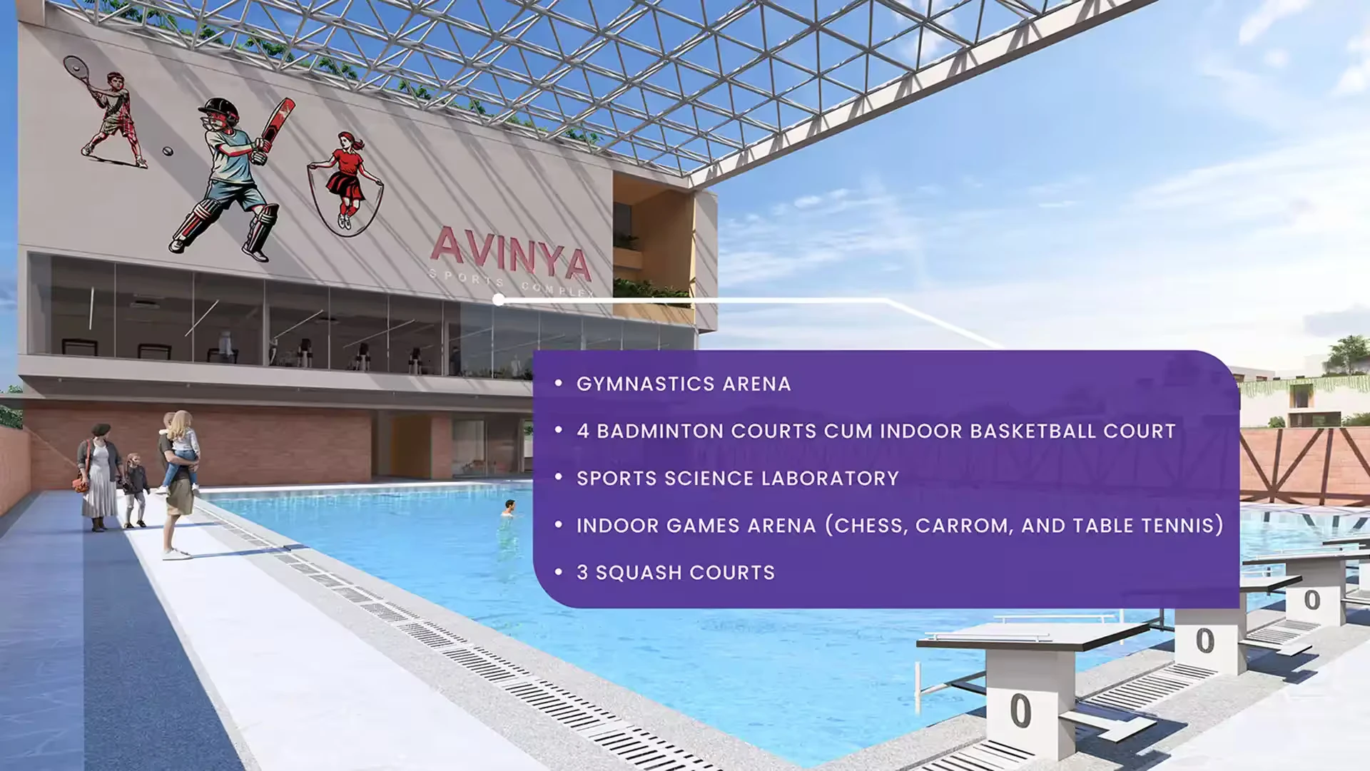 Campus Green Courtyard - Sports Complex